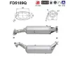 Ru&szlig;-/Partikelfilter, Abgasanlage AS FD5189Q