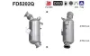 Ru&szlig;-/Partikelfilter, Abgasanlage AS FD5202Q