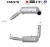 Ru&szlig;-/Partikelfilter, Abgasanlage AS FD5227Q