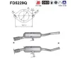 Ru&szlig;-/Partikelfilter, Abgasanlage AS FD5229Q