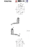 Ruß-/Partikelfilter, Abgasanlage AS FD5275Q