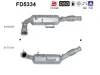 Ru&szlig;-/Partikelfilter, Abgasanlage AS FD5334