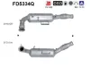 Ru&szlig;-/Partikelfilter, Abgasanlage AS FD5334Q