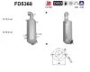 Ru&szlig;-/Partikelfilter, Abgasanlage AS FD5368