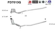 Ruß-/Partikelfilter, Abgasanlage AS FD7013Q