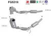 Ru&szlig;-/Partikelfilter, Abgasanlage AS FG5318