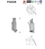 Ru&szlig;-/Partikelfilter, Abgasanlage AS FG5329