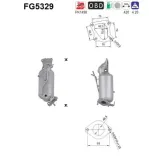 Ruß-/Partikelfilter, Abgasanlage AS FG5329