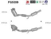 Ruß-/Partikelfilter, Abgasanlage AS FG5359