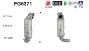 Ruß-/Partikelfilter, Abgasanlage AS FG5371