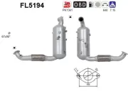 Ruß-/Partikelfilter, Abgasanlage AS FL5194