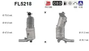 Ruß-/Partikelfilter, Abgasanlage AS FL5218