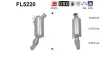 Ru&szlig;-/Partikelfilter, Abgasanlage AS FL5220