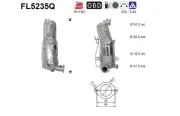 Ruß-/Partikelfilter, Abgasanlage AS FL5235Q