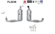 Ruß-/Partikelfilter, Abgasanlage AS FL5239