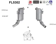 Ruß-/Partikelfilter, Abgasanlage AS FL5302