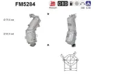 Ruß-/Partikelfilter, Abgasanlage AS FM5284