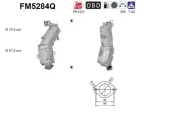 Ruß-/Partikelfilter, Abgasanlage AS FM5284Q