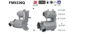 Ruß-/Partikelfilter, Abgasanlage AS FM5336Q