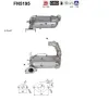 Ru&szlig;-/Partikelfilter, Abgasanlage AS FN5195