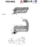 Ruß-/Partikelfilter, Abgasanlage AS FN5195Q