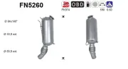 Ruß-/Partikelfilter, Abgasanlage AS FN5260