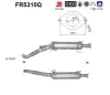 Ru&szlig;-/Partikelfilter, Abgasanlage AS FR5310Q