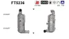 Ru&szlig;-/Partikelfilter, Abgasanlage AS FT5236