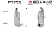 Ruß-/Partikelfilter, Abgasanlage AS FT5372Q