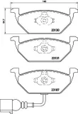 Bremsbelagsatz, Scheibenbremse Vorderachse DON PCP1001