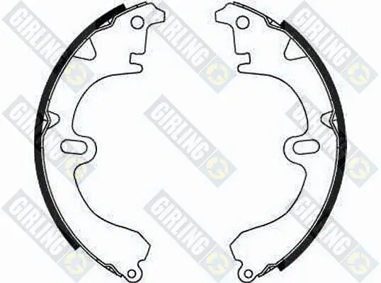 Bremsbackensatz Hinterachse GIRLING 5181819 Bild Bremsbackensatz Hinterachse GIRLING 5181819