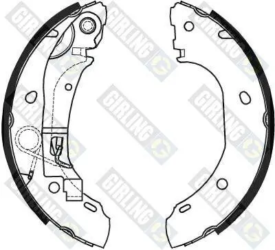 Bremsbackensatz GIRLING 5184726 Bild Bremsbackensatz GIRLING 5184726