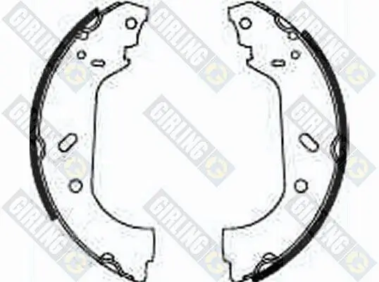 Bremsbackensatz Hinterachse GIRLING 5185633 Bild Bremsbackensatz Hinterachse GIRLING 5185633