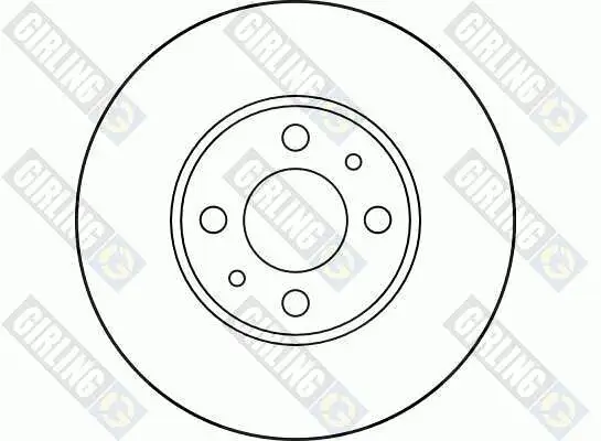 Bremsscheibe GIRLING 6027341 Bild Bremsscheibe GIRLING 6027341
