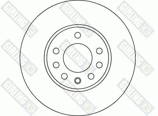 Bremsscheibe GIRLING 6040481 Bild Bremsscheibe GIRLING 6040481