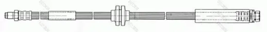 Bremsschlauch Hinterachse GIRLING 9002559 Bild Bremsschlauch Hinterachse GIRLING 9002559