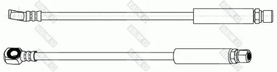 Bremsschlauch GIRLING 9004348 Bild Bremsschlauch GIRLING 9004348