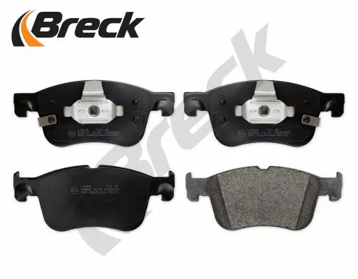 Bremsbelagsatz, Scheibenbremse Vorderachse BRECK 20556 00 701 00 Bild Bremsbelagsatz, Scheibenbremse Vorderachse BRECK 20556 00 701 00