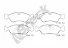 Bremsbelagsatz, Scheibenbremse Vorderachse BRECK 21190 00 701 00 Bild Bremsbelagsatz, Scheibenbremse Vorderachse BRECK 21190 00 701 00