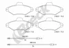 Bremsbelagsatz, Scheibenbremse Vorderachse BRECK 21631 00 701 10 Bild Bremsbelagsatz, Scheibenbremse Vorderachse BRECK 21631 00 701 10