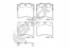Bremsbelagsatz, Scheibenbremse BRECK 21635 00 703 00 Bild Bremsbelagsatz, Scheibenbremse BRECK 21635 00 703 00