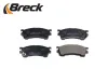 Bremsbelagsatz, Scheibenbremse Vorderachse BRECK 21754 00 701 10 Bild Bremsbelagsatz, Scheibenbremse Vorderachse BRECK 21754 00 701 10