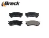 Bremsbelagsatz, Scheibenbremse Vorderachse BRECK 21755 00 701 10 Bild Bremsbelagsatz, Scheibenbremse Vorderachse BRECK 21755 00 701 10