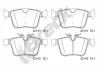 Bremsbelagsatz, Scheibenbremse BRECK 22141 00 554 00 Bild Bremsbelagsatz, Scheibenbremse BRECK 22141 00 554 00