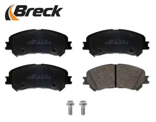 Bremsbelagsatz, Scheibenbremse Vorderachse BRECK 22347 00 701 00 Bild Bremsbelagsatz, Scheibenbremse Vorderachse BRECK 22347 00 701 00