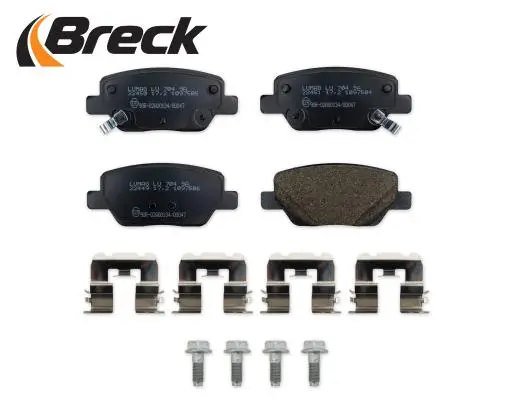 Bremsbelagsatz, Scheibenbremse BRECK 22449 00 704 00 Bild Bremsbelagsatz, Scheibenbremse BRECK 22449 00 704 00