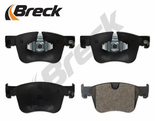 Bremsbelagsatz, Scheibenbremse Vorderachse BRECK 22813 00 701 00 Bild Bremsbelagsatz, Scheibenbremse Vorderachse BRECK 22813 00 701 00