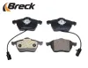 Bremsbelagsatz, Scheibenbremse Vorderachse BRECK 23018 00 701 10 Bild Bremsbelagsatz, Scheibenbremse Vorderachse BRECK 23018 00 701 10