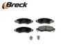 Bremsbelagsatz, Scheibenbremse BRECK 23253 00 702 10 Bild Bremsbelagsatz, Scheibenbremse BRECK 23253 00 702 10