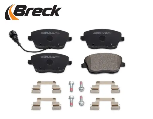 Bremsbelagsatz, Scheibenbremse Vorderachse BRECK 23581 00 702 10 Bild Bremsbelagsatz, Scheibenbremse Vorderachse BRECK 23581 00 702 10